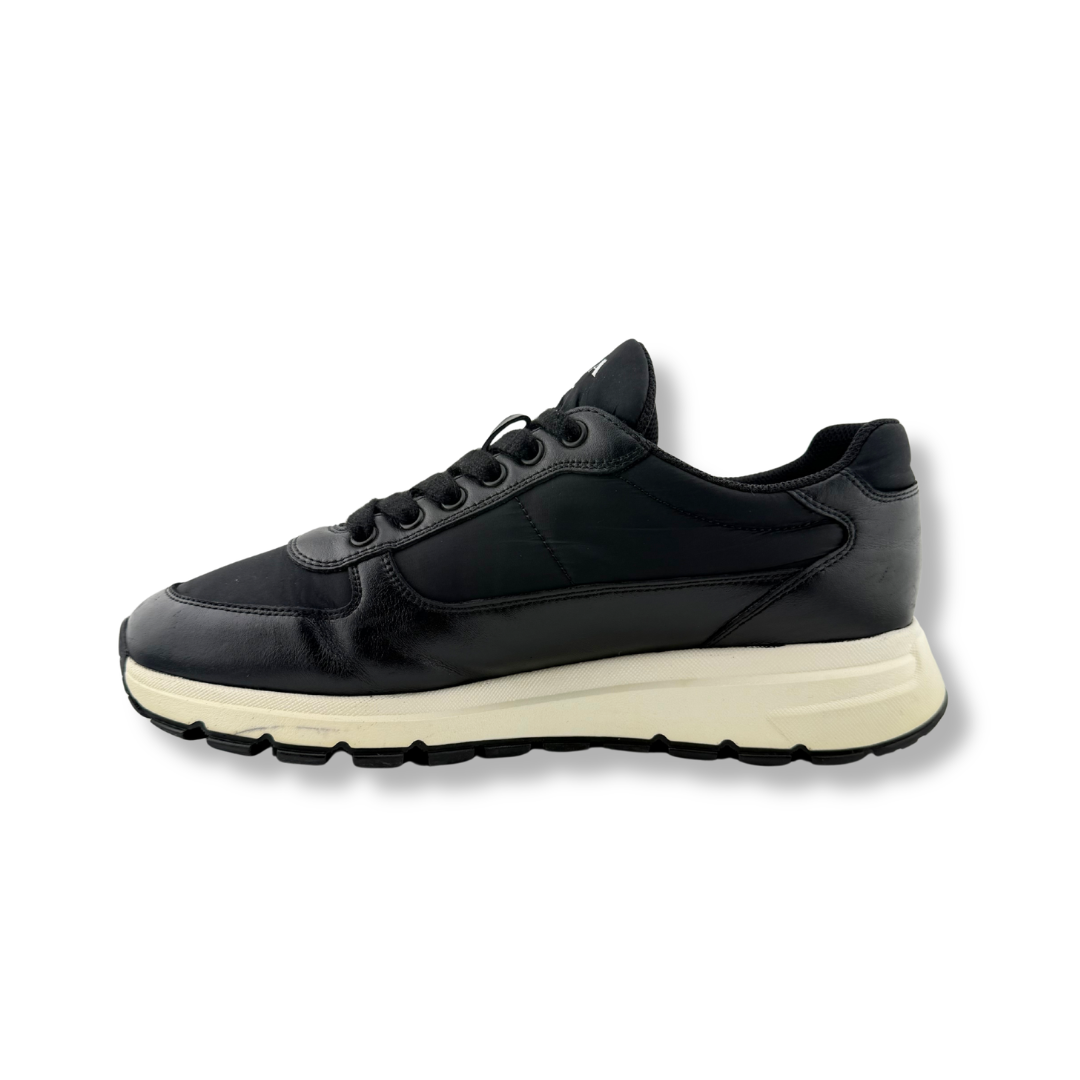 Prada Prax Leather Low Trainer - UK 8