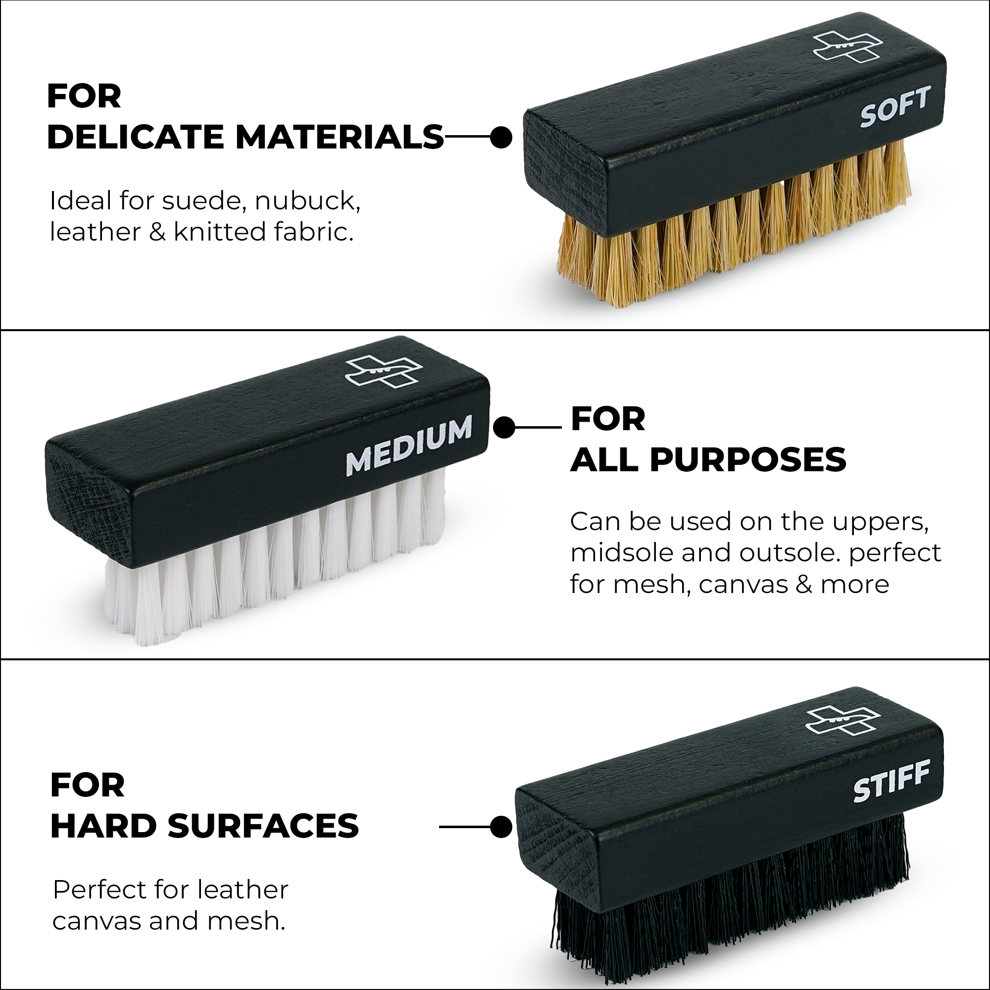 Shoe Cleaning Brush Set