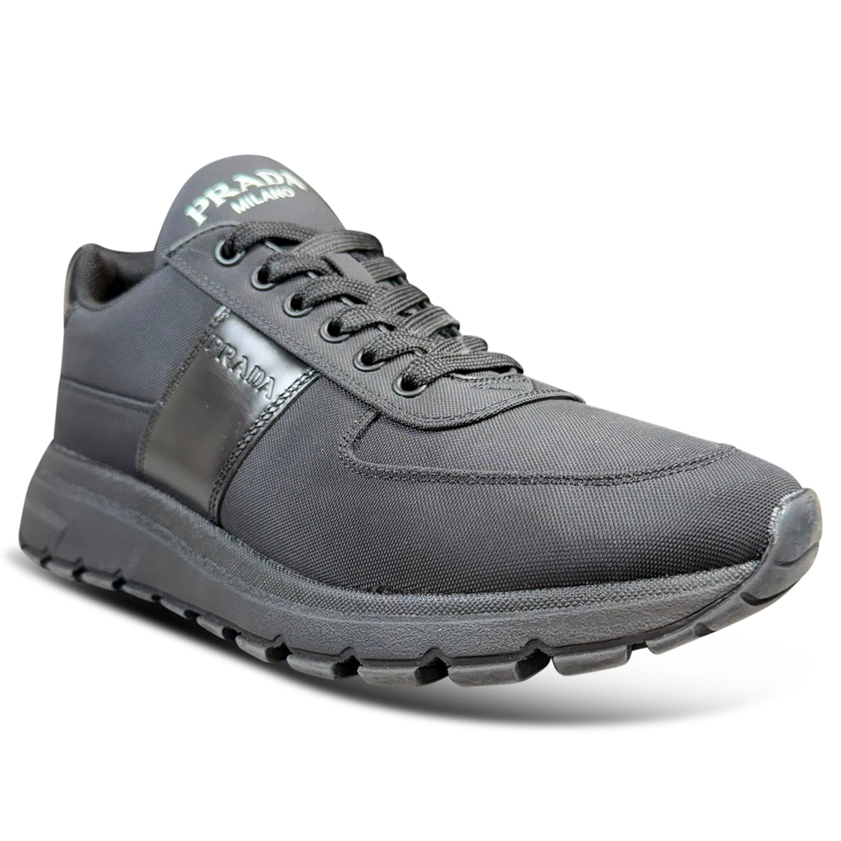 PRADA RUNNERS BLACK - UK 7.5 (EU 41.5) | PRE OWNED
