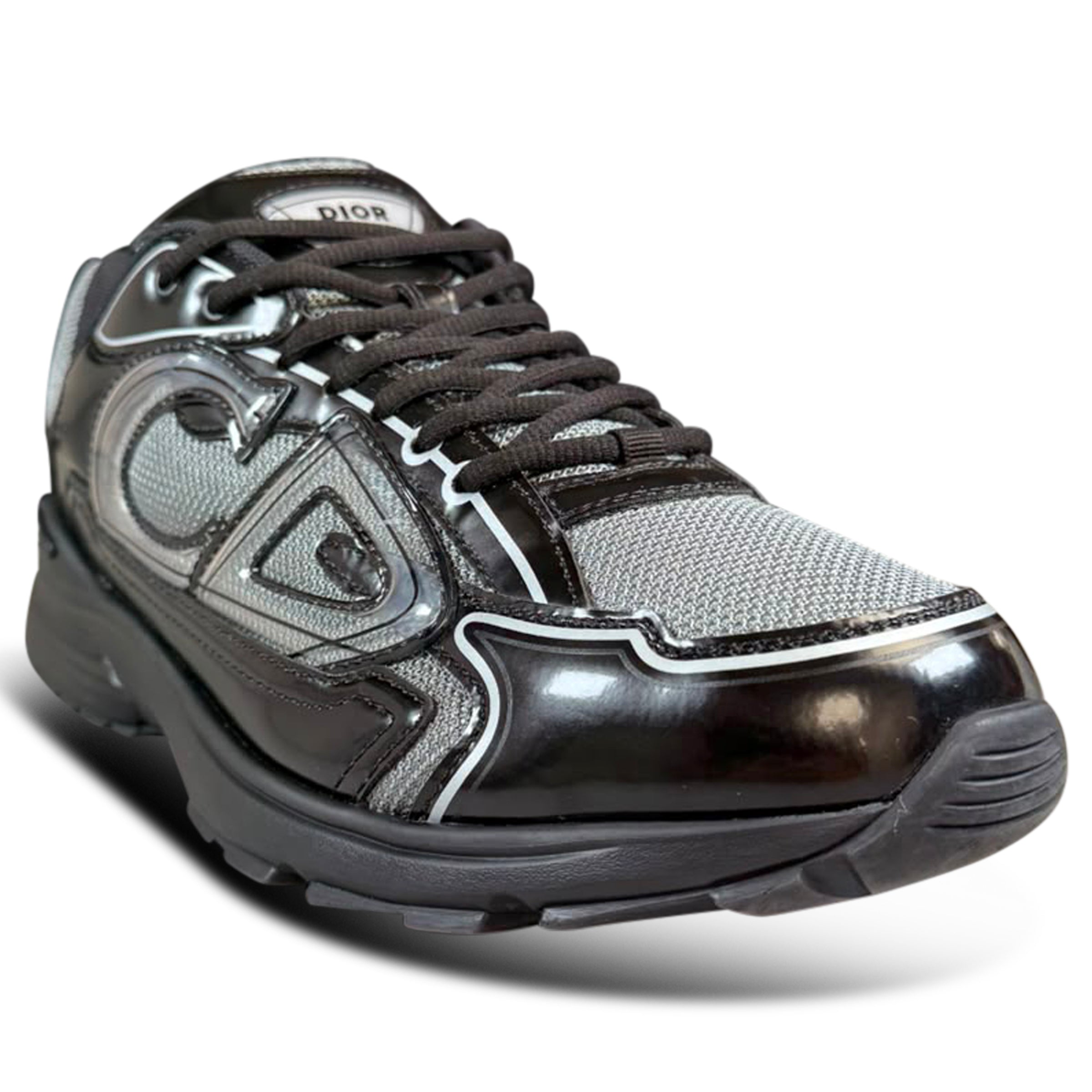 DIOR B30 COUNTDOWN METALIC BLACK - UK 9.5 (EU 44) | PRE OWNED