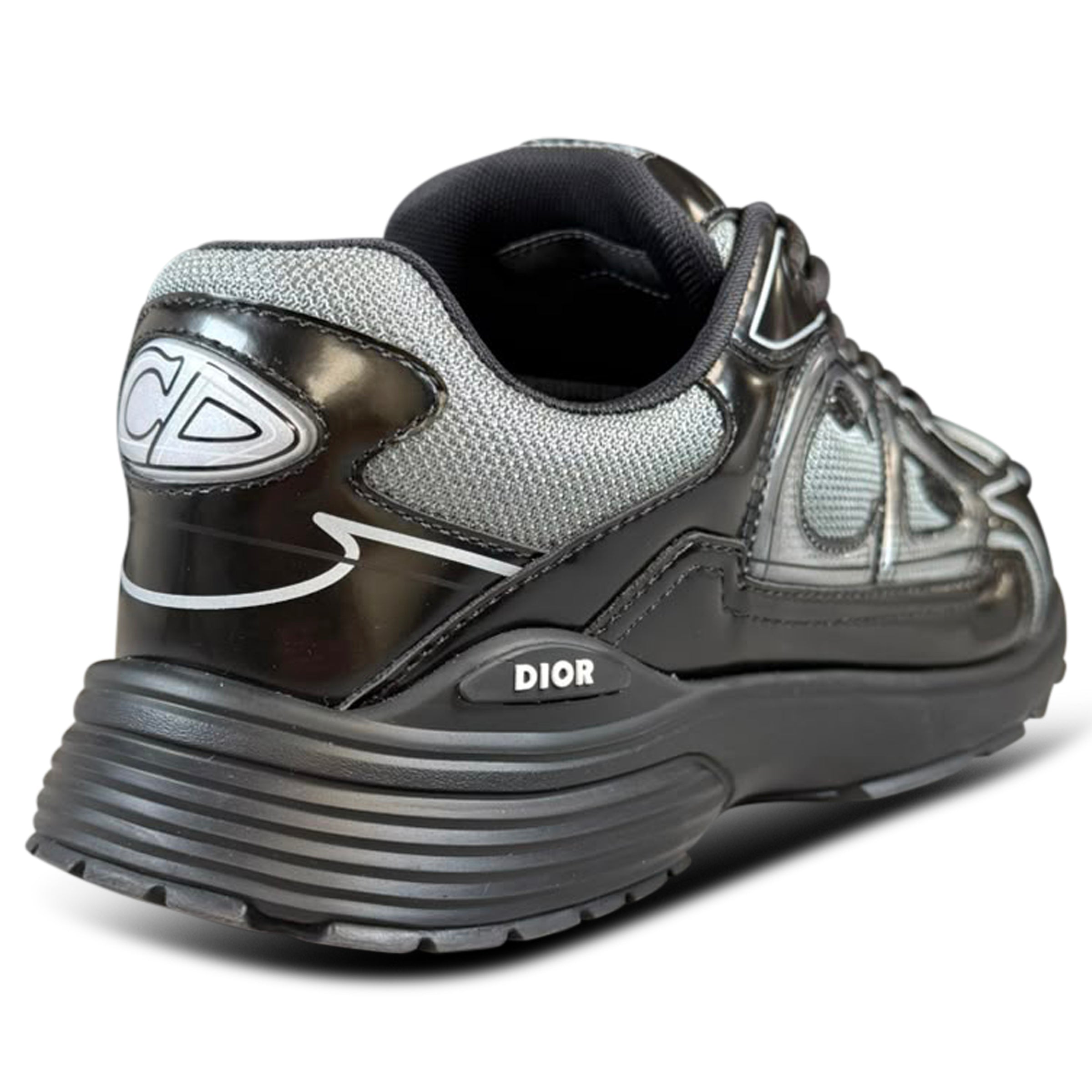 DIOR B30 COUNTDOWN METALIC BLACK - UK 9.5 (EU 44) | PRE OWNED
