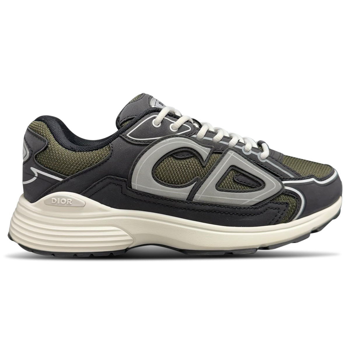 DIOR B30 DEEP GREEN/BLACK - UK 7.5 (EU 41.5) | PRE OWNED