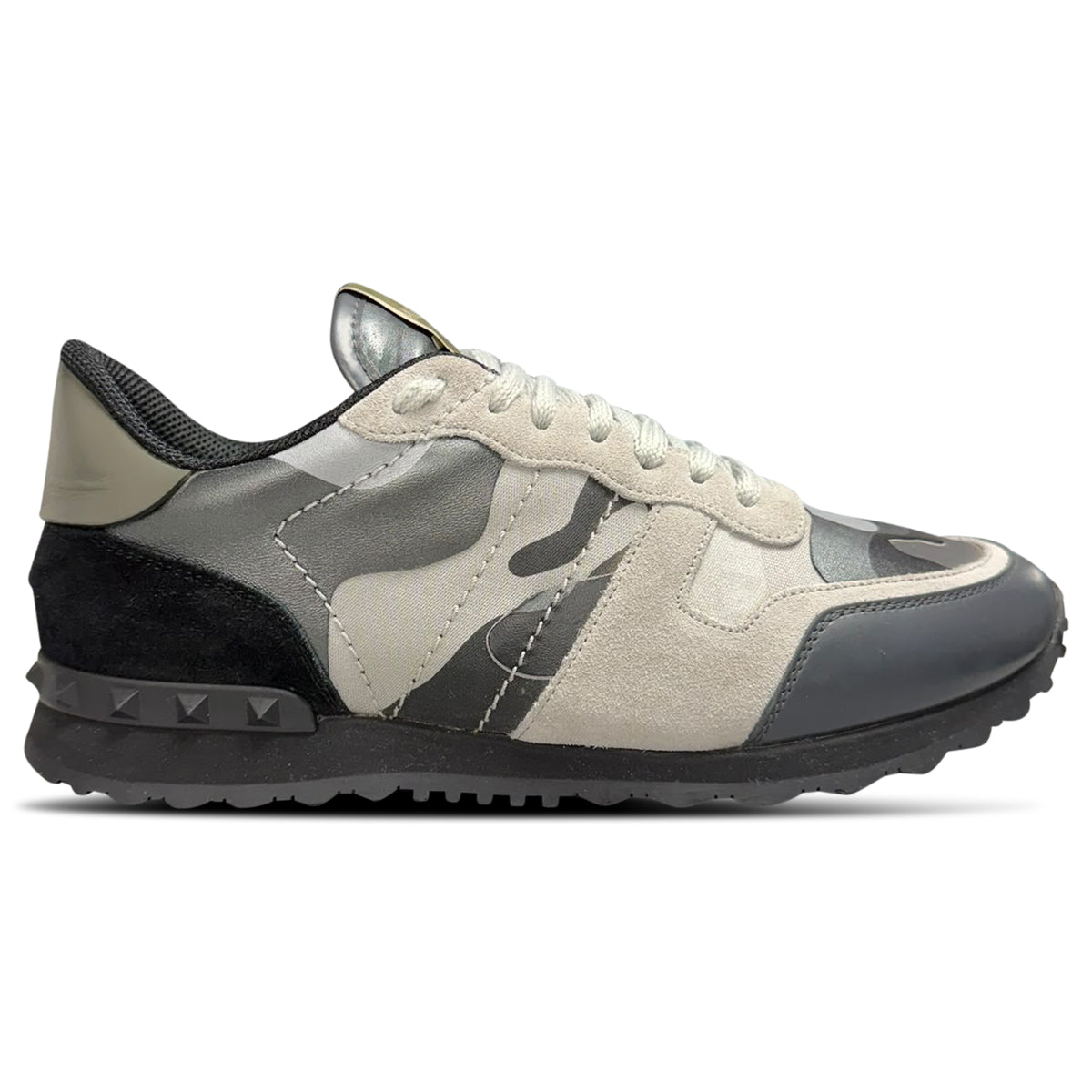 VALENTINO ROCK RUNNER GREY - UK 7.5 (EU 41.5) | PRE OWNED