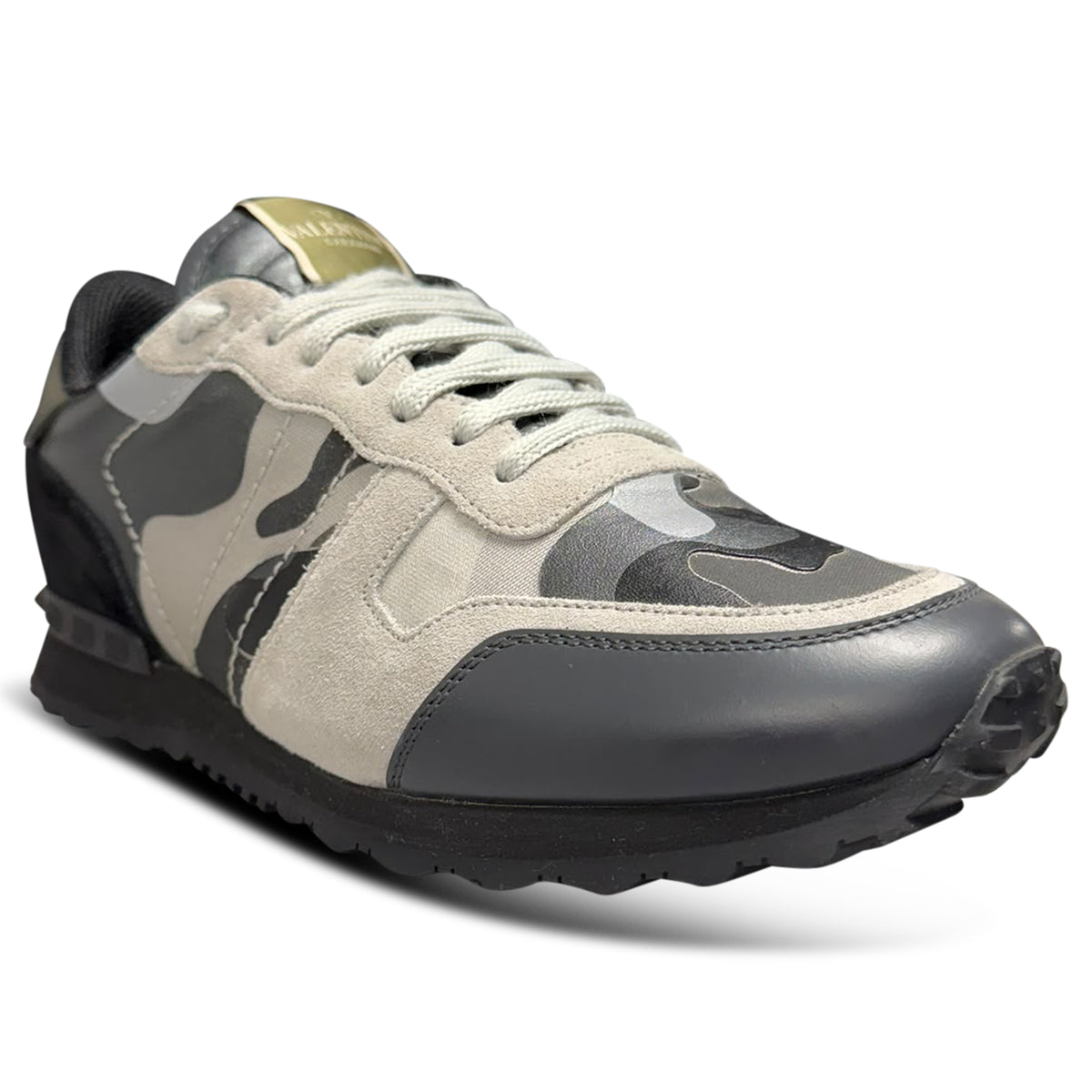 VALENTINO ROCK RUNNER GREY - UK 7.5 (EU 41.5) | PRE OWNED