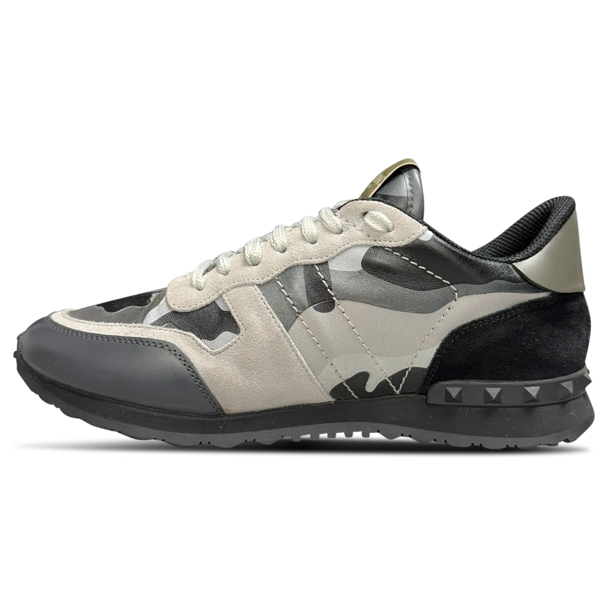 VALENTINO ROCK RUNNER GREY - UK 7.5 (EU 41.5) | PRE OWNED