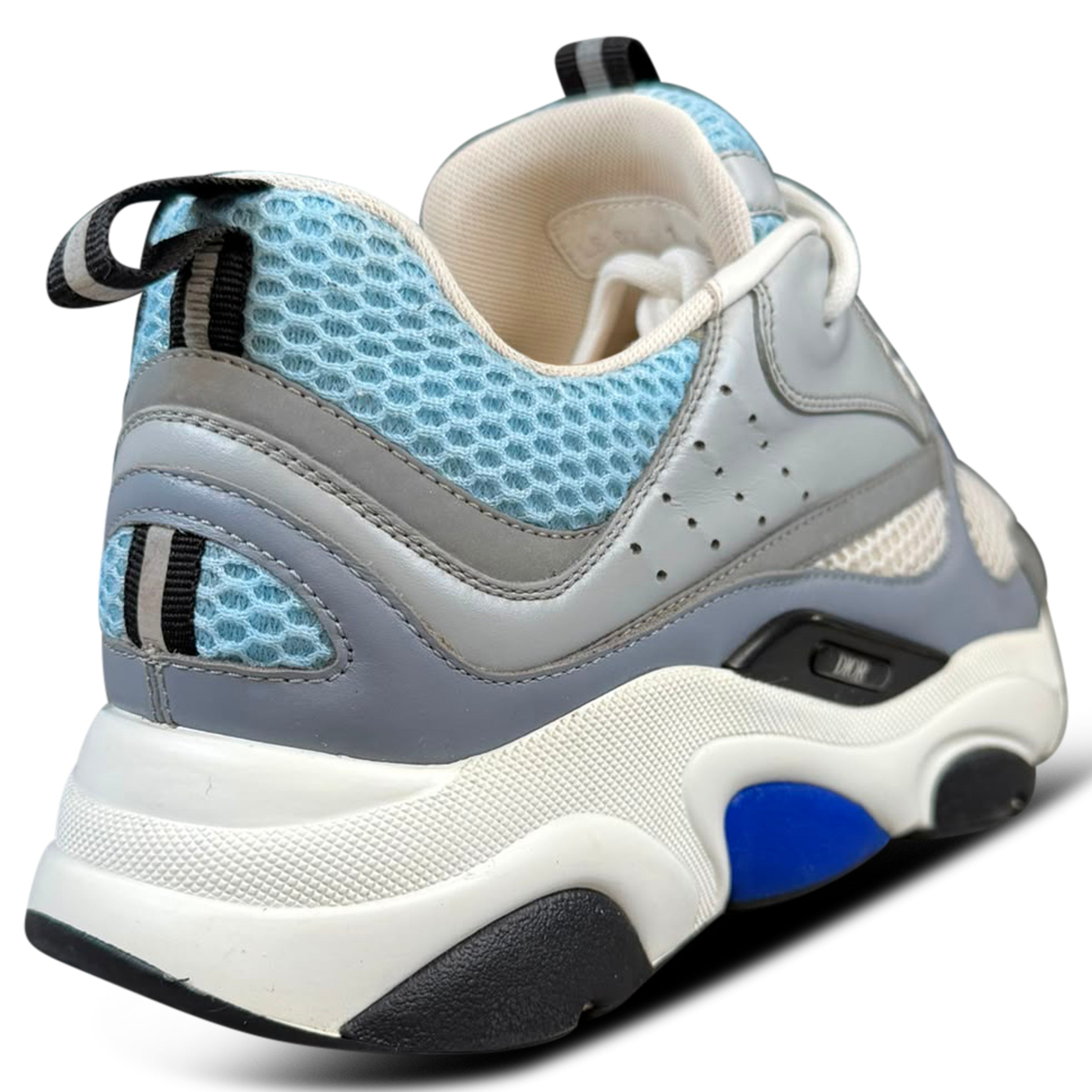 DIOR B22 REFLECTIVE BLUE/WHITE - UK 8 (EU 42) | PRE OWNED