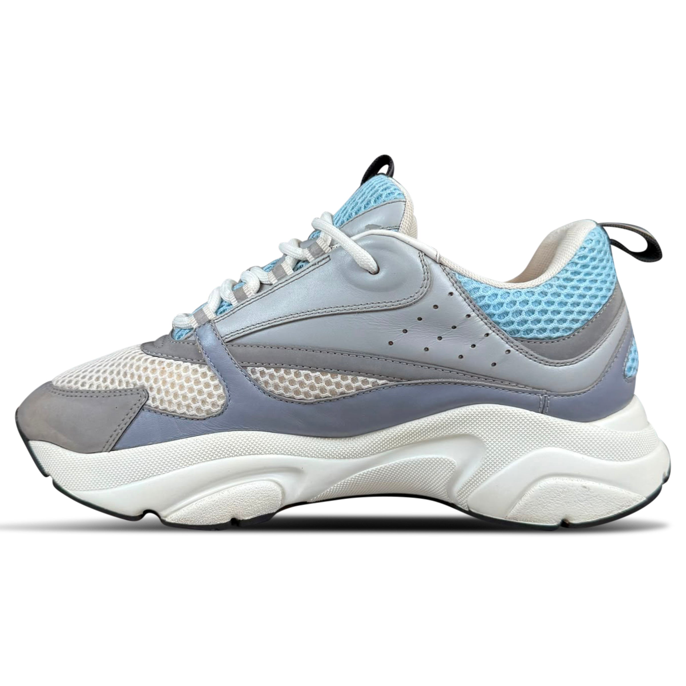 DIOR B22 REFLECTIVE BLUE/WHITE - UK 8 (EU 42) | PRE OWNED