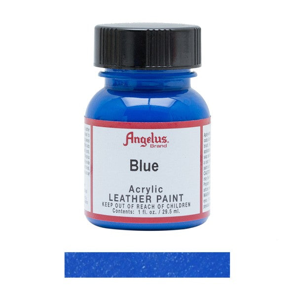 Angelus Acrylic Leather Paint Bottle Blue 040