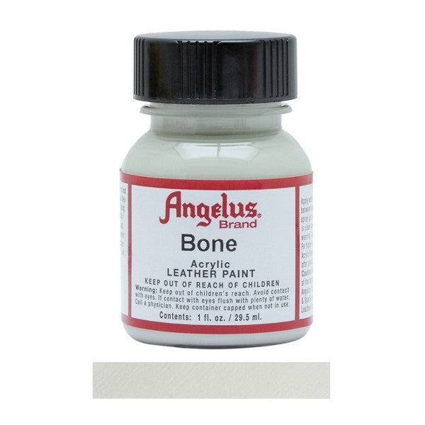 Angelus Acrylic Leather Paint Bottle Bone 155