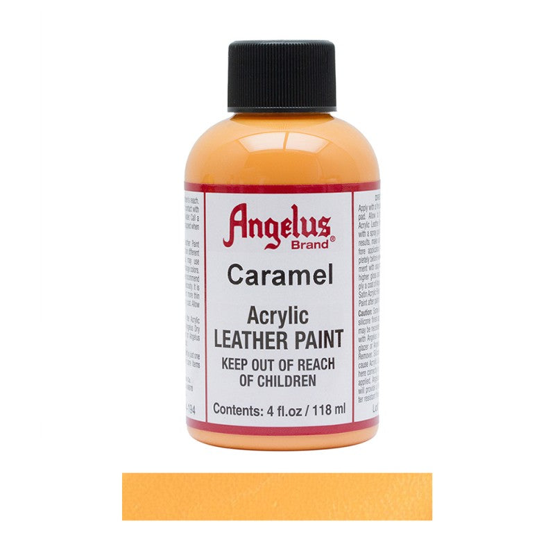 Angelus Acrylic Leather Paint Bottle Caramel 194