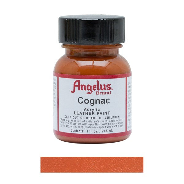 Angelus Acrylic Leather Paint Bottle Cognac 180
