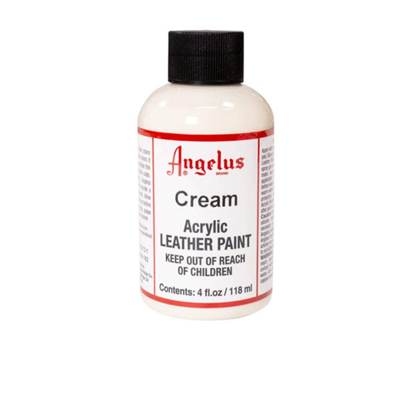 Angelus Acrylic Leather Paint Bottle Cream 162