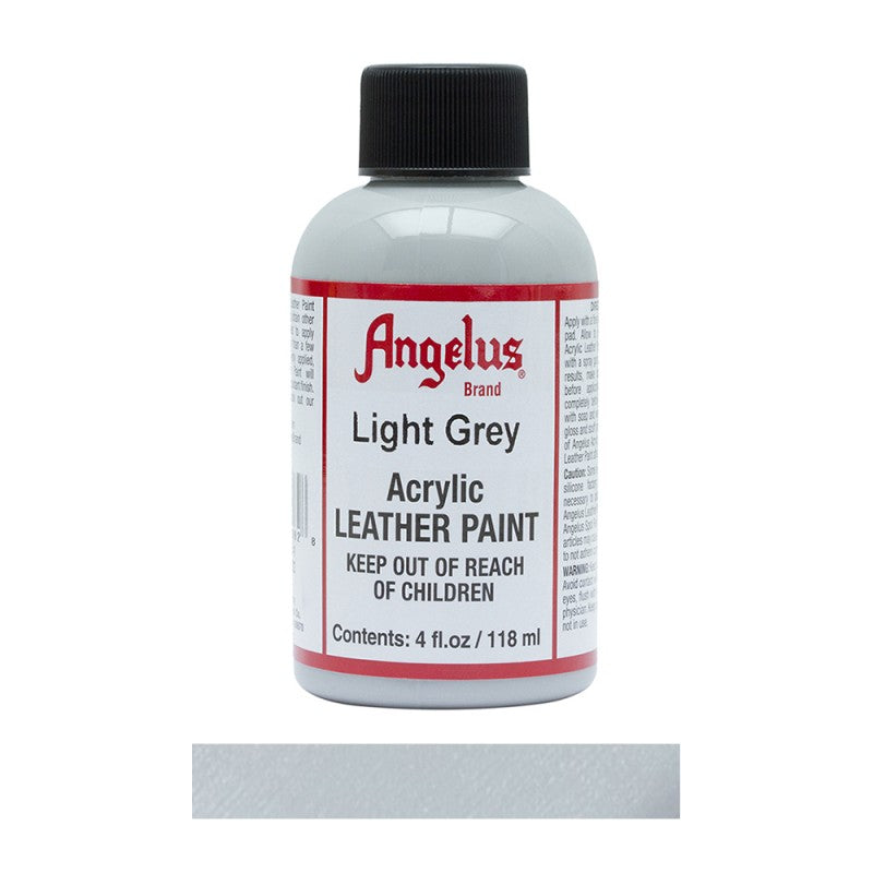 Angelus Acrylic Leather Paint Bottle Light Grey 082