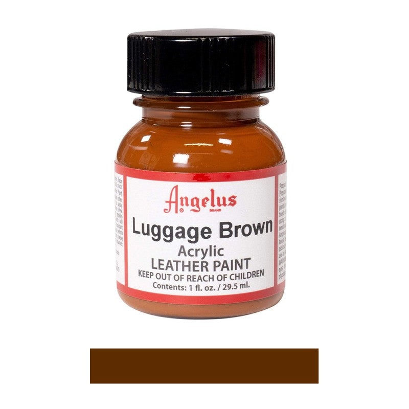 Angelus Acrylic Leather Paint Bottle Luggage Brown 274