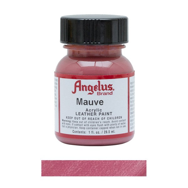 Angelus Acrylic Leather Paint Bottle Mauve 169