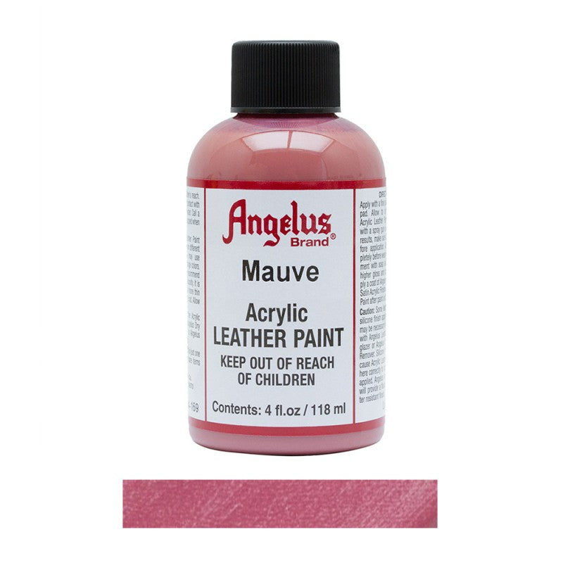 Angelus Acrylic Leather Paint Bottle Mauve 169