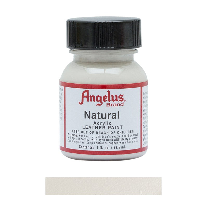 Angelus Acrylic Leather Paint Bottle Natural 161