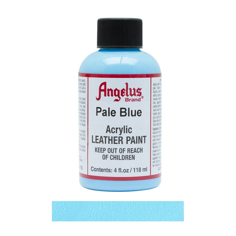 Angelus Acrylic Leather Paint Bottle Pale Blue 176