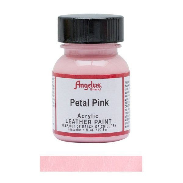 Angelus Acrylic Leather Paint Bottle Petal Pink 189