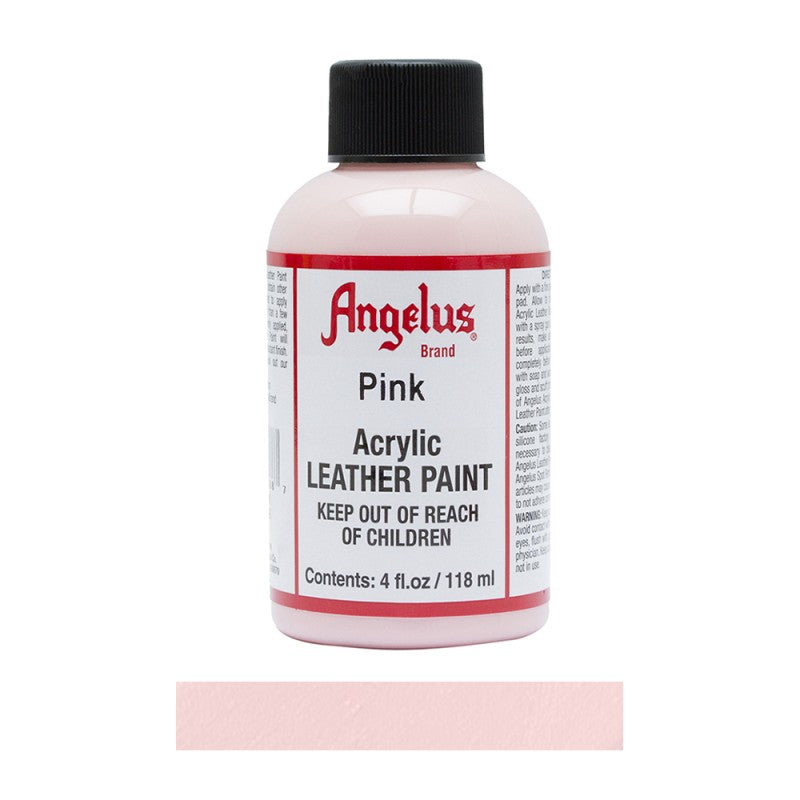 Angelus Acrylic Leather Paint Bottle Pink 188