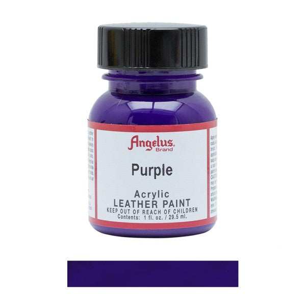 Angelus Acrylic Leather Paint Bottle Purple 047