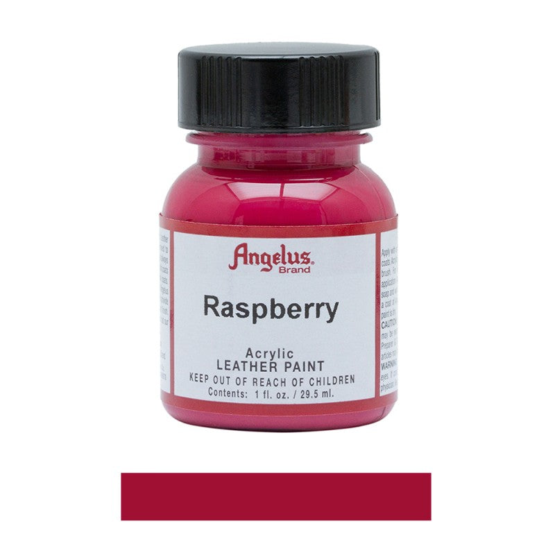 Angelus Acrylic Leather Paint Bottle Raspberry 268