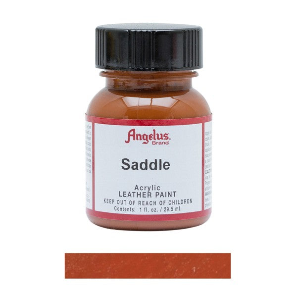 Angelus Acrylic Leather Paint Bottle Saddle 027