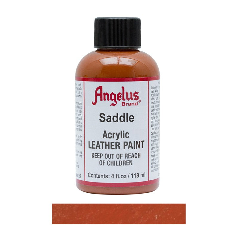 Angelus Acrylic Leather Paint Bottle Saddle 027