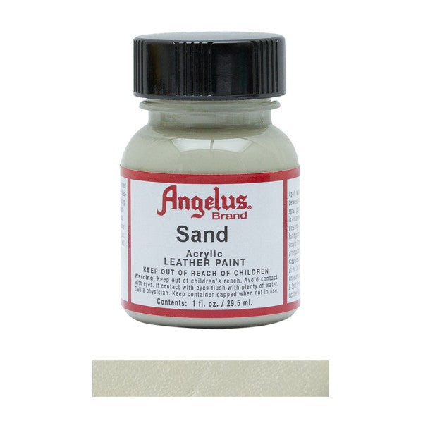Angelus Acrylic Leather Paint Bottle Sand 182