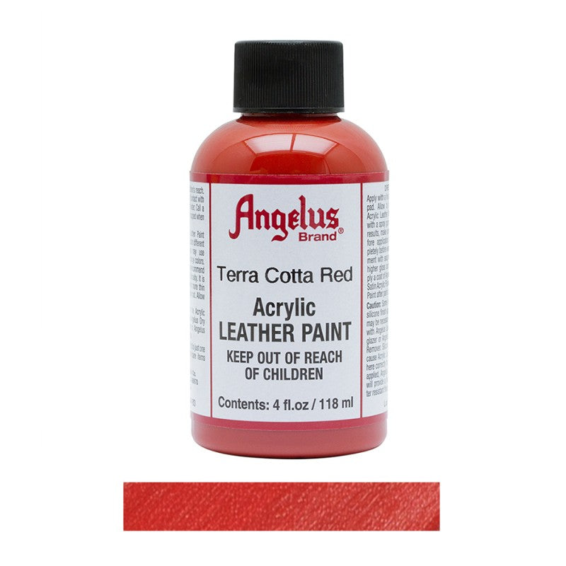 Angelus Acrylic Leather Paint Bottle Terracotta 183