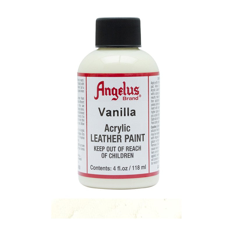 Angelus Acrylic Leather Paint Bottle Vanilla 160