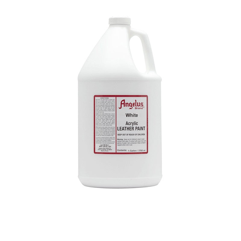Angelus Acrylic Leather Paint Bottle White 005